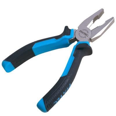 Fixtec High Quality Hand Tools 160mm 180mm 200mm CRV Combination Pliers Multifunctional Plier for Sale