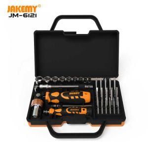 Jakemy 31 in 1 Professional Multifunction Household Ratchet Screwdriver Maintenance Tool Set with S-2 Bits