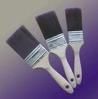 Tapered Solid Filament Paint Brush with Wooden Handle