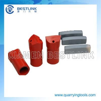 11 Degree Tapered Chisel Bits for Drilling Granite