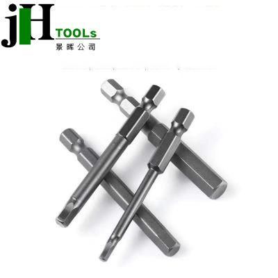 High Quality H1/4 Inch Shank S2 Material 50mm 65mm 100mm 150mm 200mm Hex Bits Impact Insert Bits Screwdriver Bits