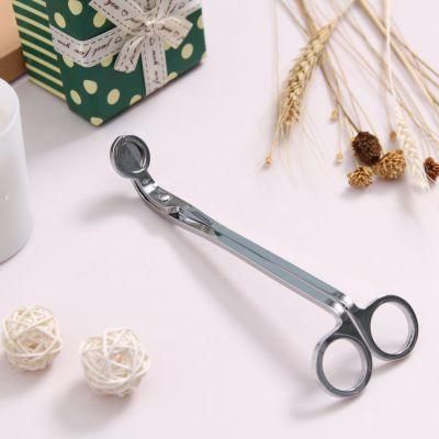 Wholesale Silver Candle Wick Trimmer/ Scissors for Wood Cotton Wick