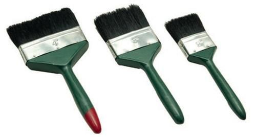 Bristles Wooden Handle Paint Brush Roller Brush Painting Brush