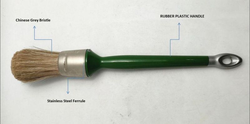 Discount Round Plastic Handle Paint Brush