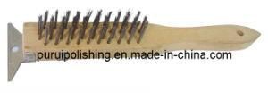 Scratch Steel Wire Brush for Cleaning Rust Paint