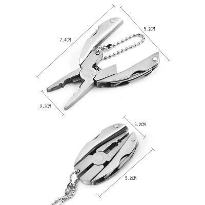 Stainless Steel Multifunction Pocket Pliers Mini Folding Pliers Cutting Pliers